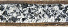 Lexite&trade; material mid cross section