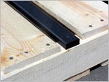 Close-up of SmartStick&trade; on pallet